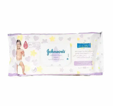 Johnson's Ultimate Clean Wipes 48'S