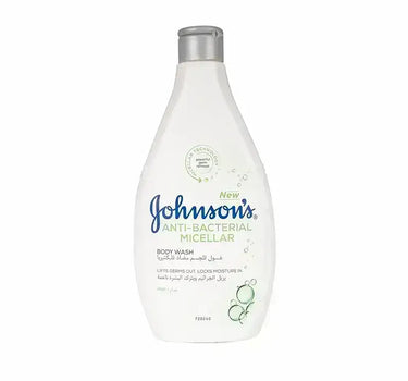 Johnson's Anti-Bacterial Micellar Body Wash Mint 400 ml