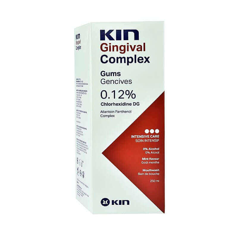 Kin Gingival Complex 0.12% Mouthwash 250 ml – albayrouni Pharmacy