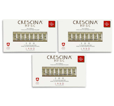 Triple Package - crescina HFSC 100% 500 Man 10 FL