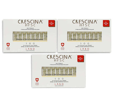 Triple Package - crescina HFSC 100% 500 woman 20 FL