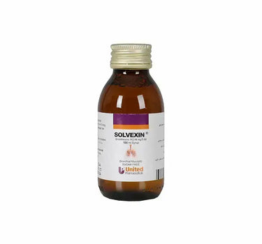 Solvexin Syrup 100 ml Mucolytic
