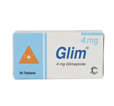 Glim 4 mg Tabs 30'S For Diabetes