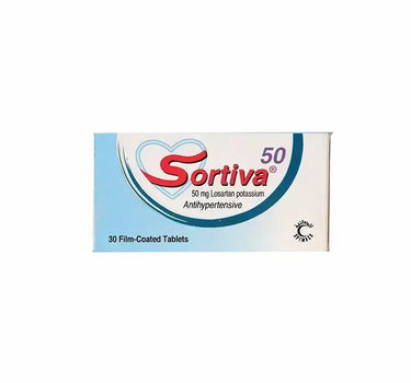 سورتيفا 50 مجم 30 قرص مغلف