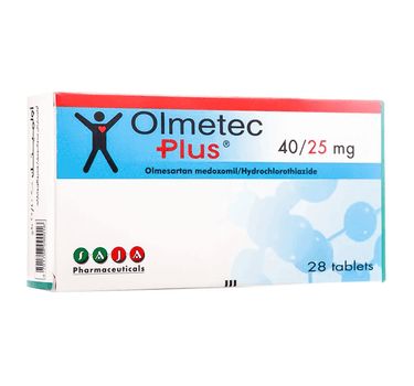 Olmetec Plus 40/25 mg Tabs 28' S for hypertension