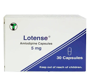 Lotense 5 mg Caps 30'S for hypertension