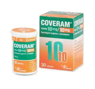 Coveram 10/10 mg 30 Tabs For High Blood Pressure