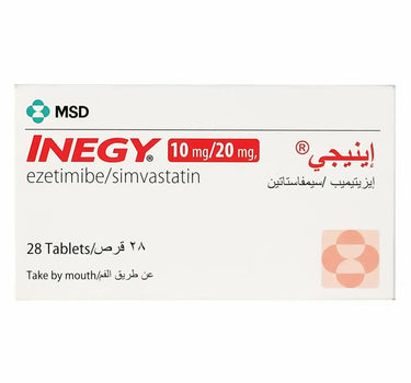 Inegy 10/20 mg Tabs 28'S Antihyperlipidemic