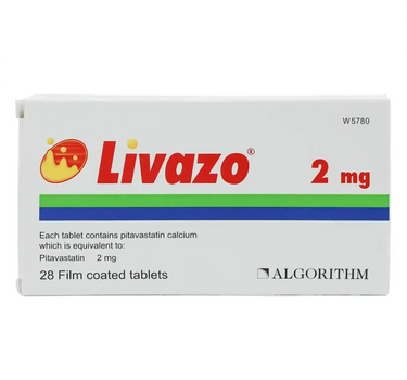 Livazo 2 mg FC Tabs 28'S To control blood lipids