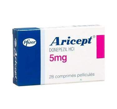 Aricept 5 mg Tabs 28'S For Symptoms Of Alzheimer