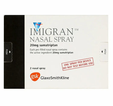 Imigran 20 mg Nasal Spray 2'S For Migraine