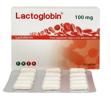 Lactoglobin 100 mg Caps 30'S for anemia