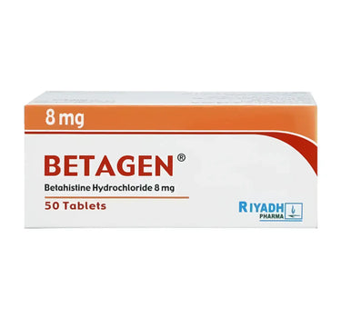 Betagen 8 mg Tabs 50'S for middle ear pain