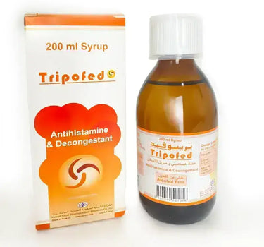 Tripofed Syrup 200 ml Antihistamine and Decongestant