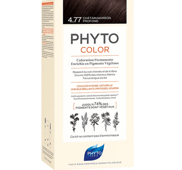 Phyto Color 477 Intense Chestnut Brown 2029 2038 permanent hair color