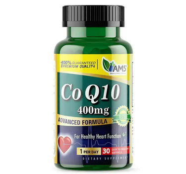 AMS Co Q10 400Mg Caps 30'S For a healthy heart