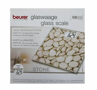 Beurer Glass Scale GS203 Stone