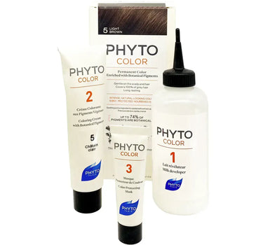 Phyto Color 5 Light Brown permanent hair color