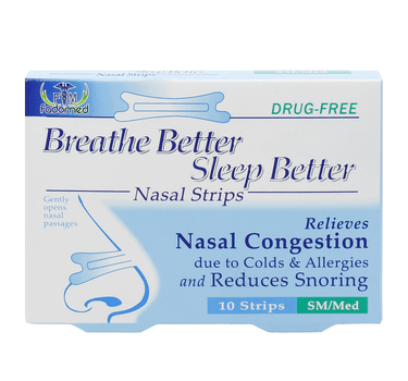 Fodo Med Nasal Strips Reduce Snoring 10'S to breathe better