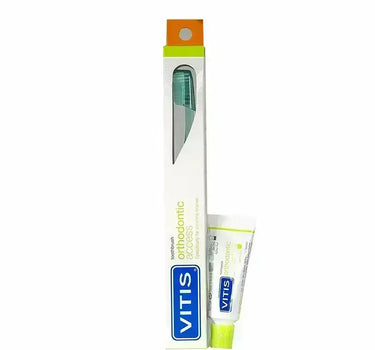 Vitis Orthodontic Access Toothbrush + Toothpaste 15 ml