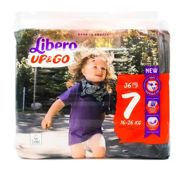 Libero 7 Up & Go Pants 16-26 Kg 36'S easy to change