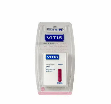 Vitis Waxed Dental Floss Soft Pink 50 m 301-V16