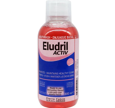 Oral Care Eludril Active 300 mL for healthy mouth