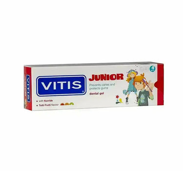 Vitis Junior Dental Gel Tutti Frutti Flavour 75 ml 301-V17