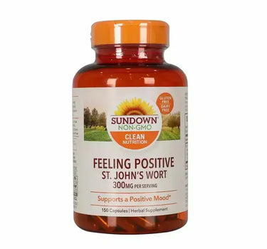 Sundown Feeling Positive ST. Johns Wort 300 mg 150 Capsules