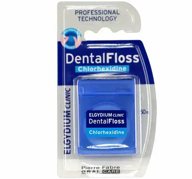 Elgydium Dental Floss Chlorhexidine 50 m
