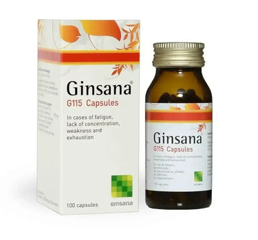Ginsana Capsules 100 Cap for overall health
