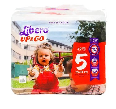 Libero 5 Up & Go Pants 10-14 Kg 42'S easy to change