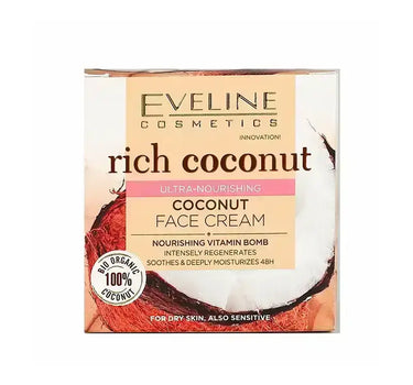 Eveline Rich Coconut Ultra-Nourishing Face Cream 50 ml
