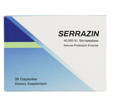 SERRAZIN 40,000 IU 30 CAPSULES