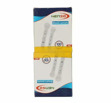 Henso Blood Lancets 2*100 Pcs With Lancing Device