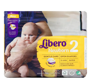 Libero 2 New Born 3-6 Kg 36'S 633215 to prevent leakage