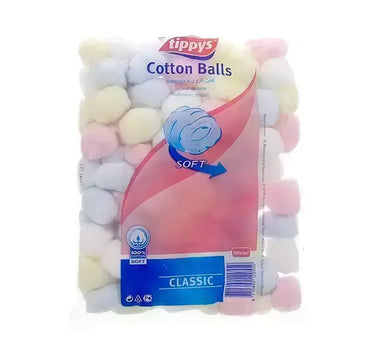 Tippys Coloured Cotton Balls 100 Pcs 126934