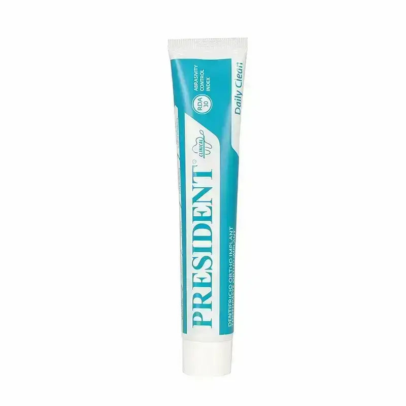 President Daily Clean Ortho Implant Toothpaste 75 ml – albayrouni Pharmacy