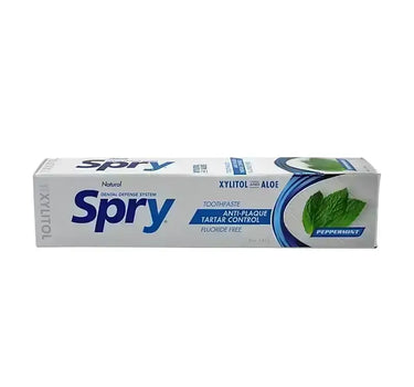 Xlear Xylitol Spry Anti Plaque Toothpaste Peppermint Flavor 141 g