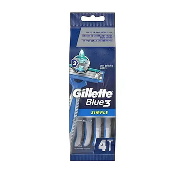 Gillette Blue 3 Simple 4 Disposable Razors