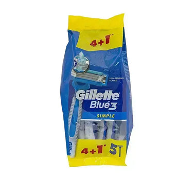 Gillette Blue 3 Simple 4+1 Disposable Razors Bag 3476823