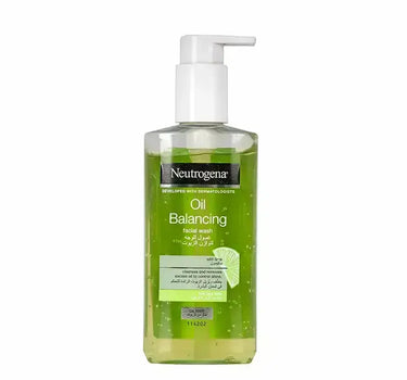 Neutrogena Oil Balancing Facial Wash With Lime For Oily Skin 200 ml