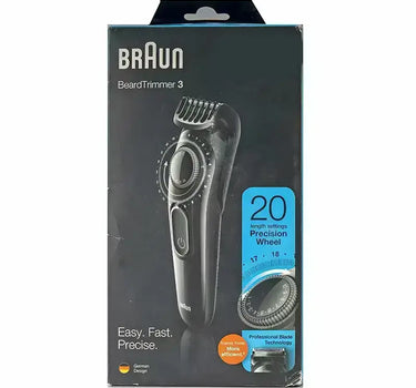 Braun Beard Trimmer 3 Black BT3222