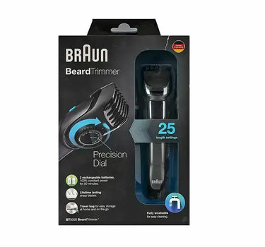 Braun Beard Trimmer With 2 Combs MHR5050