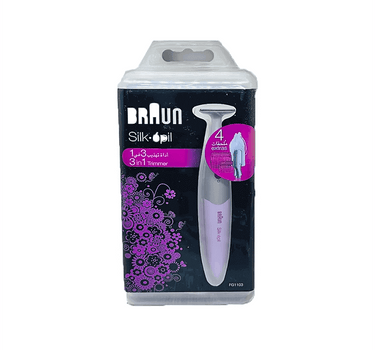 Braun Silk Epil 3 In 1 Pink Trimmer With 4 Extras FG1103