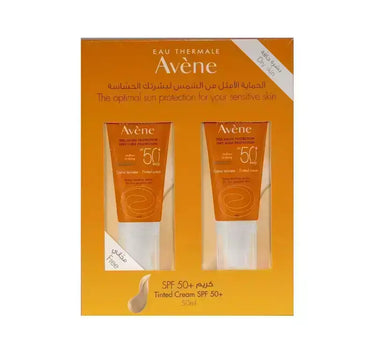 Avene Suncare SPF 50+ Tinted Cream For Dry Skin Kit 1+1 65348