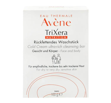 Avene Trixera Cold Cream Cleansing Bar 100 g for face and body