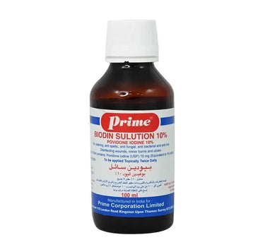 Prime Biodin 10% Solution 100 ml