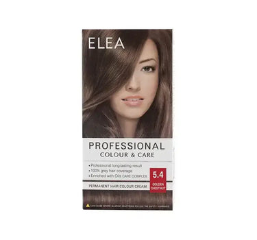 Elea Hair Color Cream 5/4 Golden Chestnut 123 ml