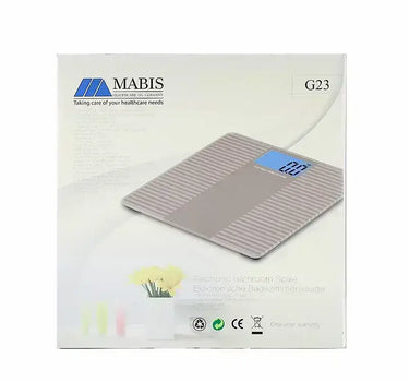 Mabis Glass Electronic Bathroom Scale G23